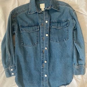 H&M Jean shirt